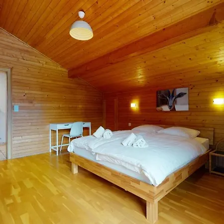 5min. From The Slopes Crans-montana, 2 Bedrooms, Covered Parking アパート *